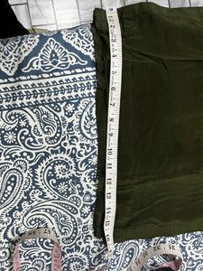 Elegant Green &amp; Red Kameez Dupata