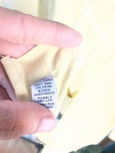 Ralph Lauren Men's Classic Fit Yellow Shirt
