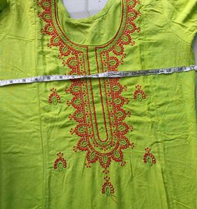 Embroidered combo Kurtas