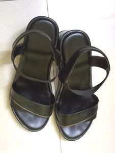 Open Toe Wedge Heels