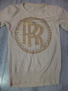 Cream Color  Sweater For Women