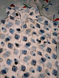 Cute Patterned Baby Shirt