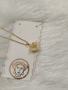 Angel Heart Pendant Necklace