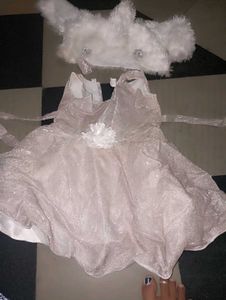 Sparkling silver Frock