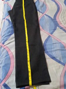 Men's Striped Cotton Blend Pants