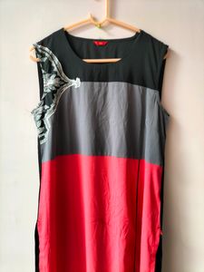 W Straight A Line Kurti