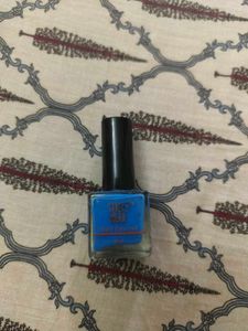 Street Wear Blue Nail Enamel