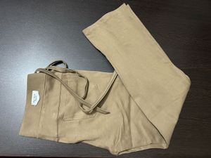 Comfortable Beige Wide-Leg Pants