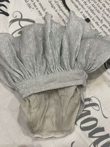 Sparkly Silver Skirt