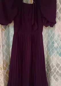 Sparkling Plum Gown