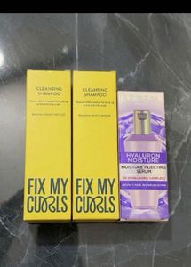 Fix My Curls & L'Oreal Hyaluron Serum Bundle