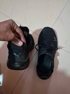 Puma Black Running Shoes