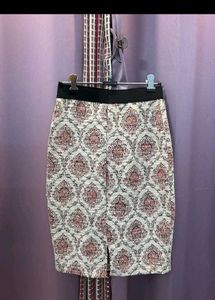 Pink beige Pencil Skirt