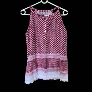 Authentic Arabic Keffiyeh Top