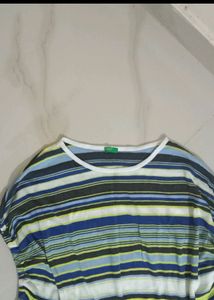 Striped Crew Neck T-Shirt