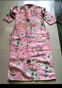 chic silk kurti