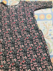 Pure Cotton Jaipuri Printed Kurta