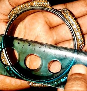 Hyderabadi Diamond Beautiful Bangle Kada Sparkling