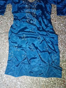 heavy silk sarara kurti