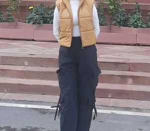 Black korean Pants
