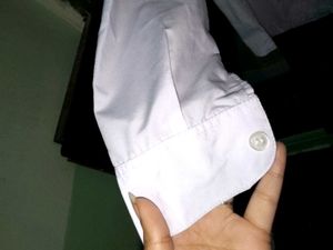 Classic White Button-Down Shirt