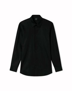 Men's Cotton Solid Slim Fit Casual Shirt with Pock