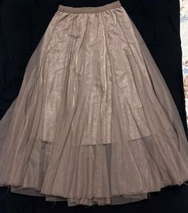 Sparkly Tulle Ethnic Skirt