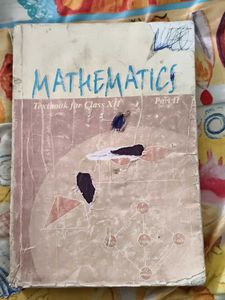 Mathematics Textbook for Class XII Part II