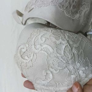 Lace Trimmed ,🤎Underwire Bra