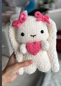 Handmade Crochet Bunny Toy