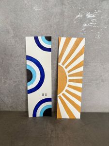 Handmade Bookmarks - Evil Eye & Sun