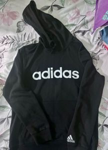 Adidas Black Hoodie size 42