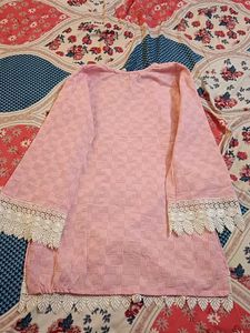 pink Short kurti
