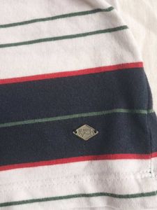 Striped Round Neck T-Shirt