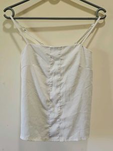 White Spaghetti Strap Top