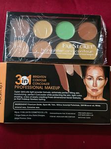 3 in 1 Brighten,Contour,Concealer Professional