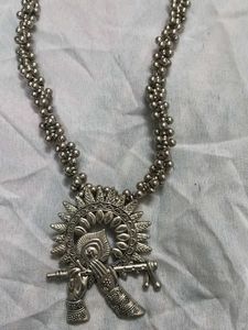 Unique Krishna Flute Necklace