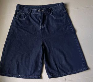 Jorts Dark Wash Denim