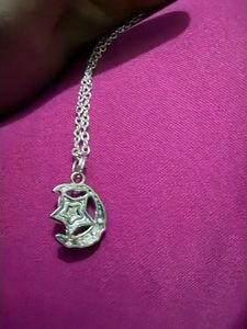 Celestial Moon &amp; Star Necklace