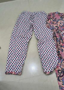 Floral Kurta Set(L)