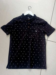 FORT COLLINS Men's Dark Printed Polo T-Shirt