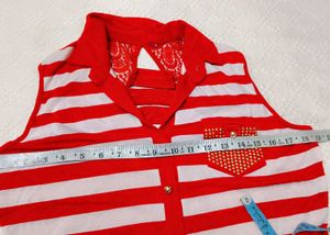 Very Amazing Rayon Cut Sleeve Top