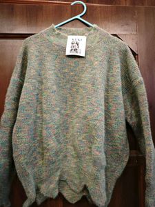 Cozy Multi-Color Knit Sweater