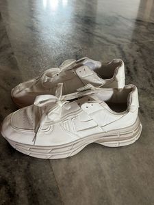 White Platform Sneakers
