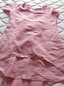 Elegant Pink Kurta Set