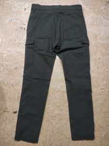 Men's Dark Green Cargo Pants