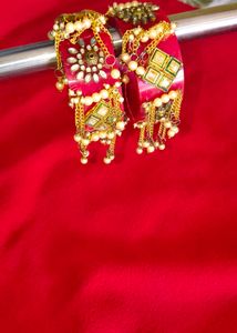 Designer Kundan &amp; Pearl Bangles