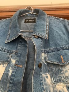 Unique Tie-Dye Denim Jacket