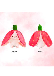 Adorable Strawberry Bunny Plush Toy