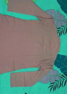 Men's Casual Kurta with White Salwar